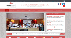 Desktop Screenshot of mahatransco.in